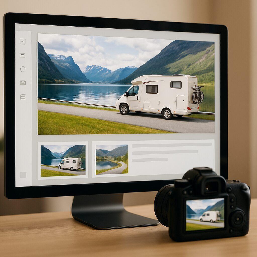 Wohnmobil Inseraterstellung – MotorHomeDepot